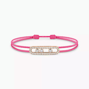 Bracciale Cordino Care(s) Pavè