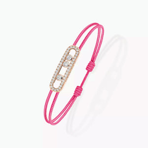 Bracciale Cordino Care(s) Pavè