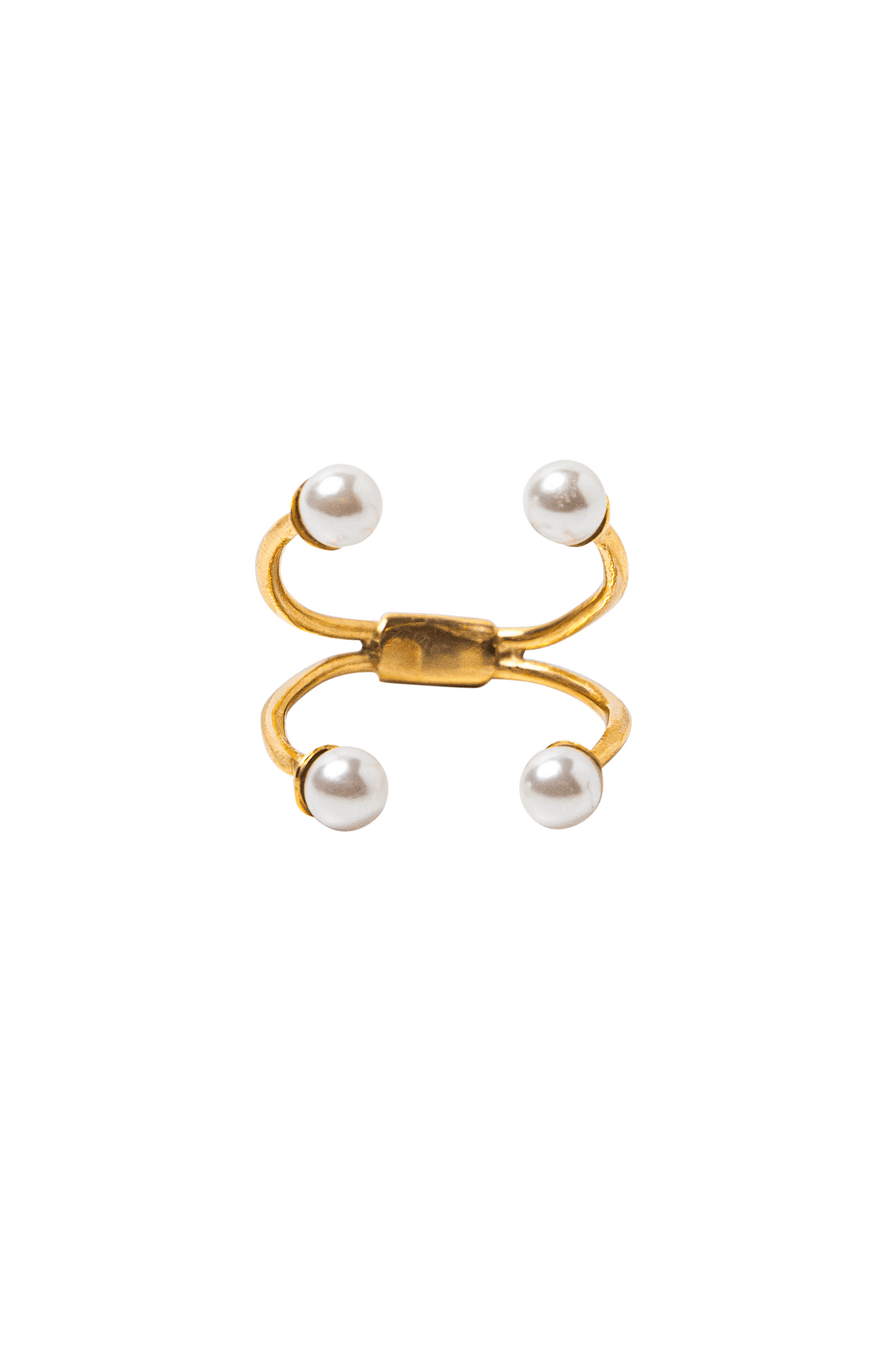 Anello Piercing Perla