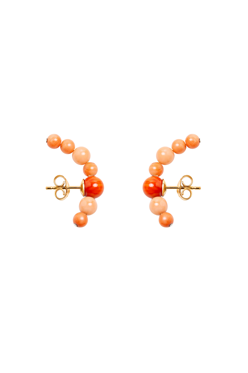 Orecchini Arco Corallo
