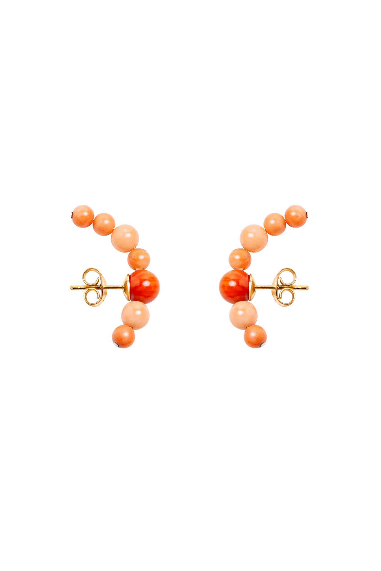 Orecchini Arco Corallo