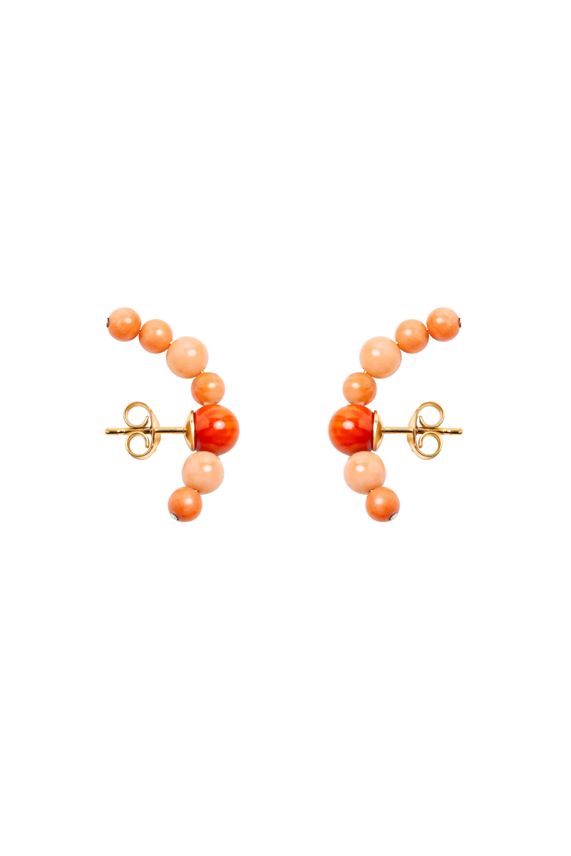 Orecchini Arco Corallo