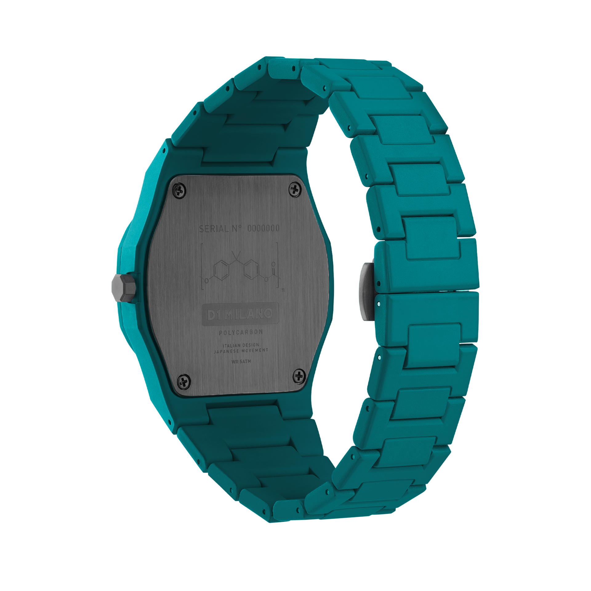 Orologio Polycarbon Teal